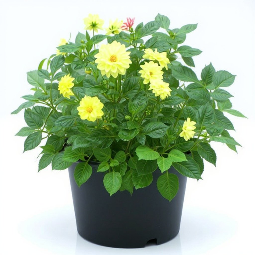 Dahlia Yellow - 5" Pot
